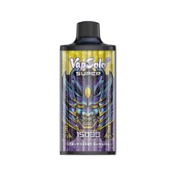Vapsolo Super 15000 Puffs Engångsvape Jordgubb Banan