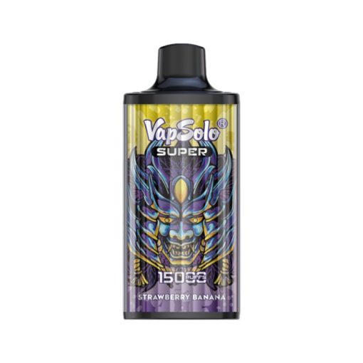 Vapsolo Super 15000 Puffs Engångsvape Jordgubb Banan