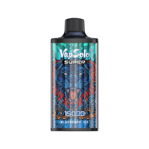 Vapsolo Super 15000 Puffs Engångs Vape blåbärsis