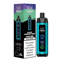 Al Fakher Crown Bar Pro 8000 Black Currant Mint