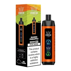 Al Fakher Crown Bar Pro 8000 Mango Ananas