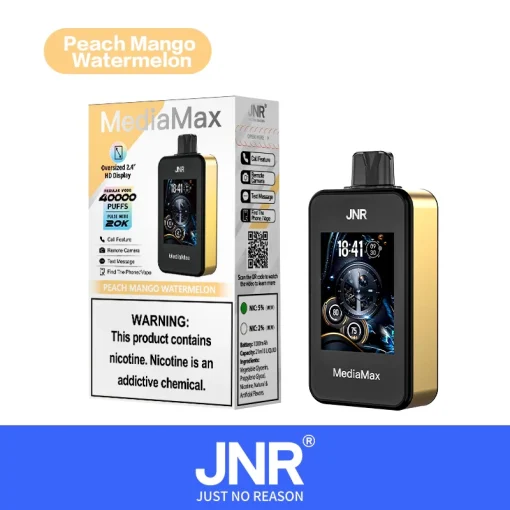 JNR Media Max 40000 Piersică Mango Pepene galben