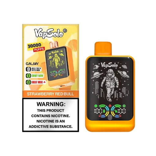 Vapsolo Galaxy 30000 STRAWBERRY RED BULL