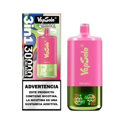 Vapsolo Triple 30000 Καρπούζι Ice Red Bull Φράουλα Ακτινίδιο