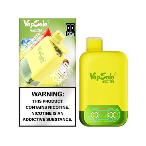 Vapsolo Twins 20000 Ananas kokosnöt Vattenmelon is