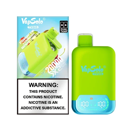 Vapsolo Twins 20000 Jordgubb kiwi Jordgubb hallon Chery is