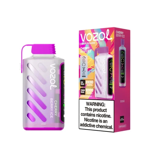 Vozol Gear Power 20000 Cherry Berry Ice