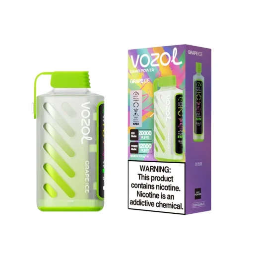 Vozol Gear Power 20000 Grape Ice