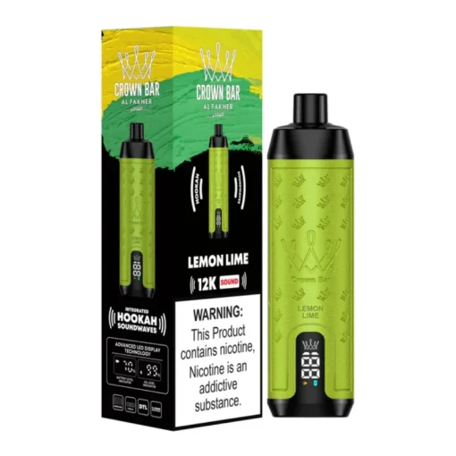 Al Fakher Crown Bar 12000 Lemon Lime