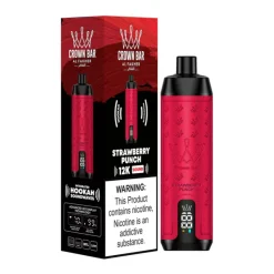 Al Fakher Crown Bar 12000 Strawberry Punch