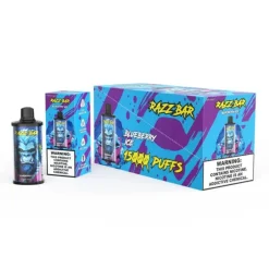 Razz Bar 15000 Mustikkajää