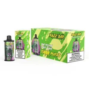 Razz Bar 15000 Kivi Passion Fruit Guava