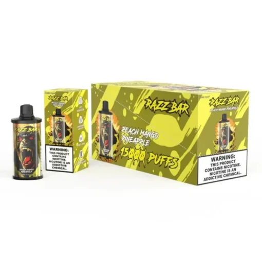 Razz Bar 15000 breskev mango ananas