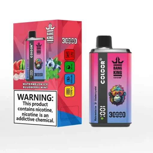 Bang King 30000 диня лед боровинка мента