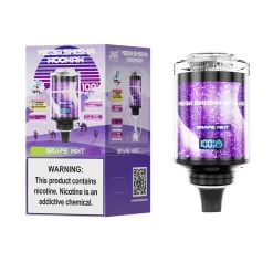 JNR Mega Shisha vesipiippu 100K Grape Minttu
