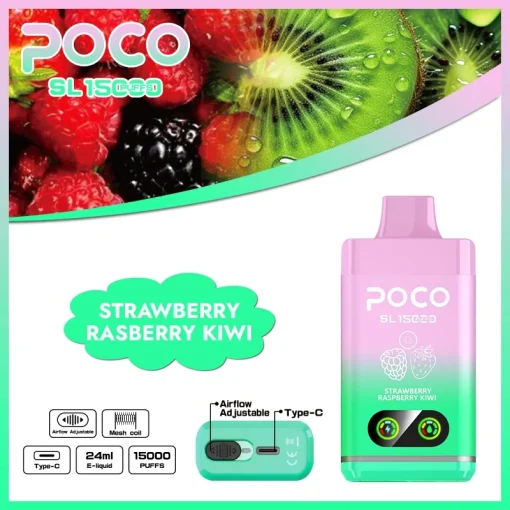 POCO SL 15000 jagoda malina kivi