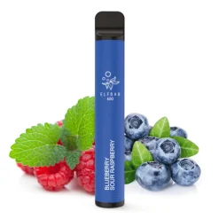ELFBAR 600 borůvkový Sour Raspberry