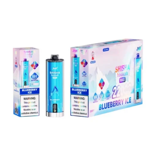 JNR Shisha Hookah Max 22000 Blueberry Ice
