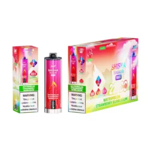 JNR Shisha Narghilè Max 22000 Anguria Fragola Bubblegum