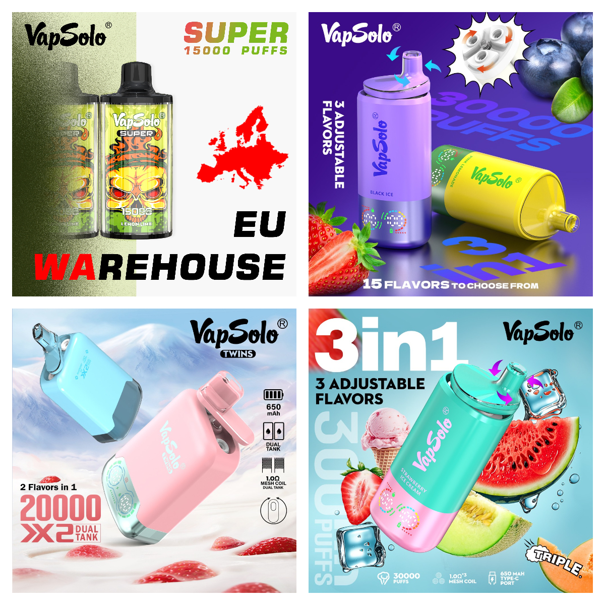 Product Puzzle Vapsolo Series