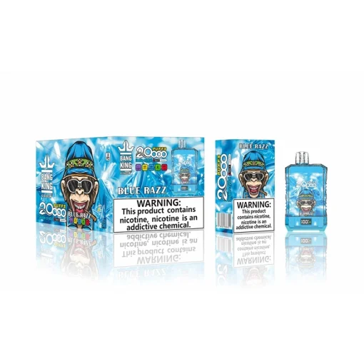 Bang King Crystal 20000 Blue Razz