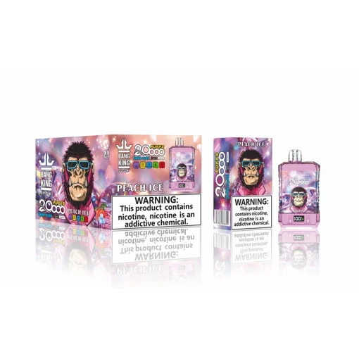 Bang King Crystal 20000 Peach Ice