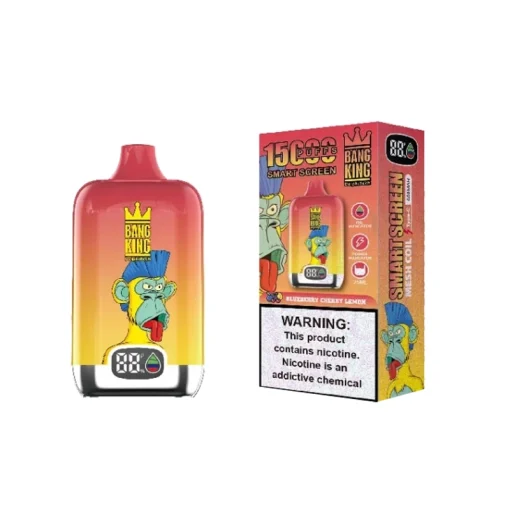 Bang King Digital Box 15k Blueberry Cherry Lemon