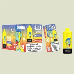 Bang King Triple 75K Lemon Lime & Strawberry Watermelon & Blueberry Ice