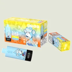 Bang King Triple 75K Ananás Kokos & Jahoda Banán & Blue Razz