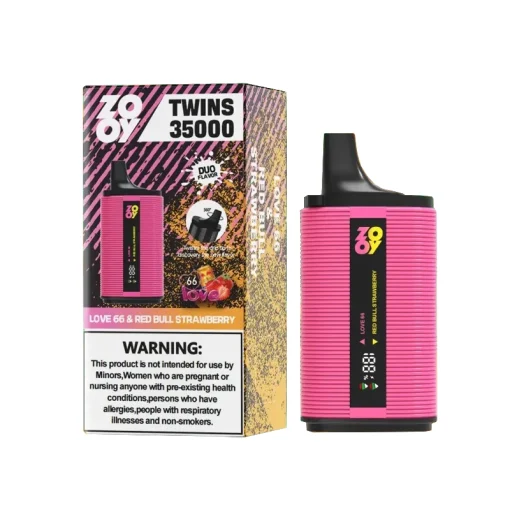 Zooy Twins 35000 Love 66 & Red Bull Strawberry