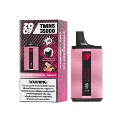 Zooy Twins 35000 Strawberry Ice & Pink Lemonade