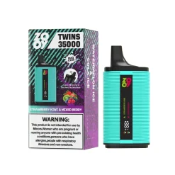 Zooy Twins 35000 Strawberry Kiwi & Mixed Berry