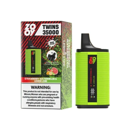 Zooy Twins 35000 Strawberry Watermelon & Lemon Lime