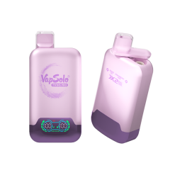 Vapsolo Twins Pro 50000 Puffs Wegwerp Vape Groothandel 24 Vapsolo Twins Pro wegwerp vape met Dual Tank systeem, biedt Grape Ice en Strawberry Kiwi smaken met 50000 puffs capaciteit.