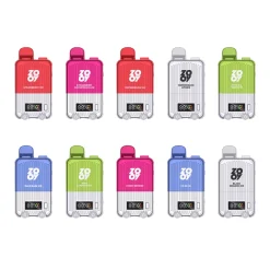 ZOOY Lugvapor 20000 vapes in colorful designs featuring flavors like Strawberry Watermelon Ice, Watermelon Ice, Marshmallow Ice Cream, Passion Passionfruit, Blue Razz Ice, Sour Apple, Mixed Berries, Mr. Blue, and Black Dragon Ice.