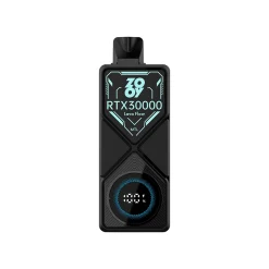 Zooy RTX 30000 Puffs Einweg Vape Großhandel 16 Zooy RTX30000 Lava Flow Vape-Gerät mit digitaler Anzeige und schlankem schwarzen Design