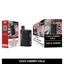 JNR Aero X 32K Puffs Pod Kit authentisch nachfüllbar Vape 27 JNR Aero X vape pod angezeigt mit Verpackung mit