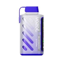 Vozol Gear Power 20000 Puffs 50mg Einweg Vape Großhandel 29 Vozol Gear Power 20000 Einweg-Dampfgerät in Blueberry Storm Geschmack, mit einem schlanken blauen und weißen Design mit diagonalen Akzenten.