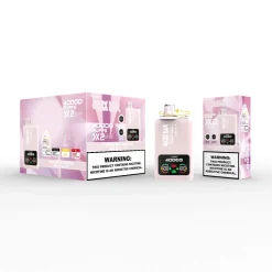 Razz Bar 40000 Puffs Disposable Vape Wholesale 16 Pink Razz Bar 40000 puffs disposable vape and retail packaging labeled