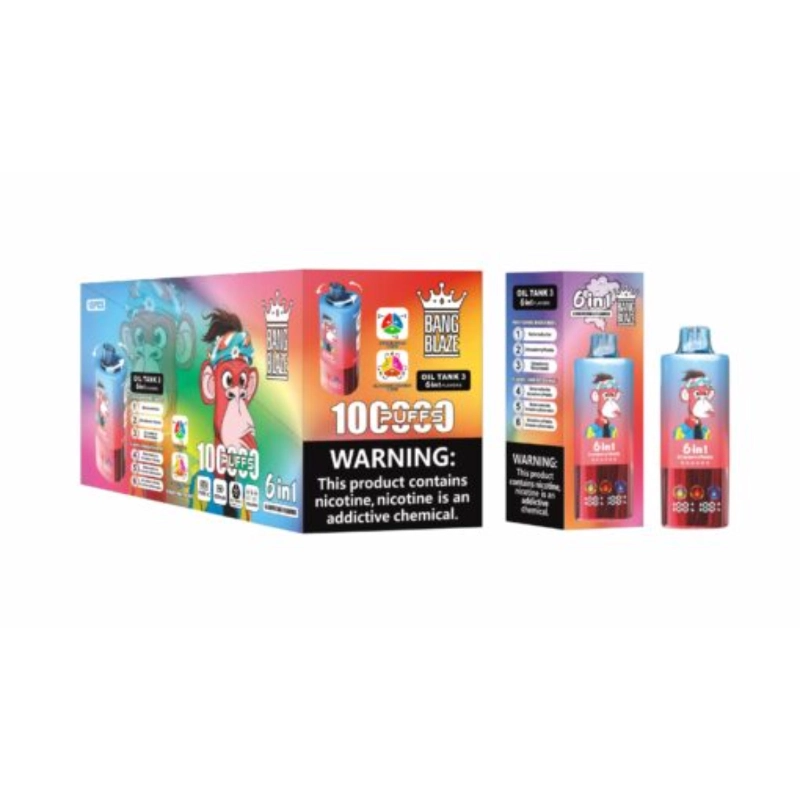 Bang Blaze 100000 Puffs 6 in 1 Disposable Vape Wholesale 10 Bang Blaze 100000 Puffs 6 in 1 Disposable Vape Wholesale – Bild 10
