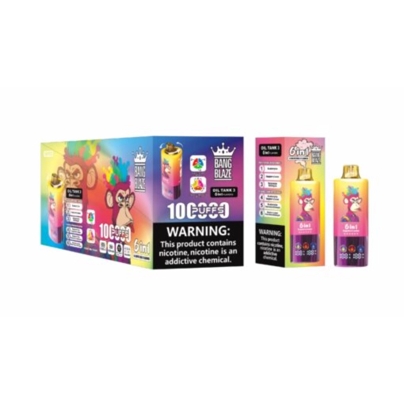 Bang Blaze 100000 Puffs 6 in 1 Disposable Vape Wholesale 7 Bang Blaze 100000 Puffs 6 in 1 Disposable Vape Wholesale – Bild 7