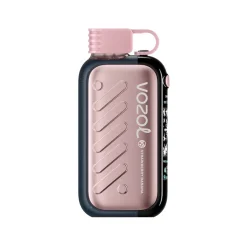 Vozol Gear Ice & Sweet 50K Disposable Vape Wholesale 14 Pink Vozol Gear disposable vape featuring strawberry banana flavor, designed with a sleek body and visible brand logo.