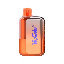 Vapsolo Mars 40K-50K Puffs Disposable Vape 23 Vapsolo Mars disposable vape in an orange gradient design, featuring text