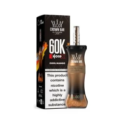AL Fakher Crown Bar 60k Puffs Disposable Vape Wholesale 23 Al Fakher Crown Bar E-Hose X vape packaging displaying